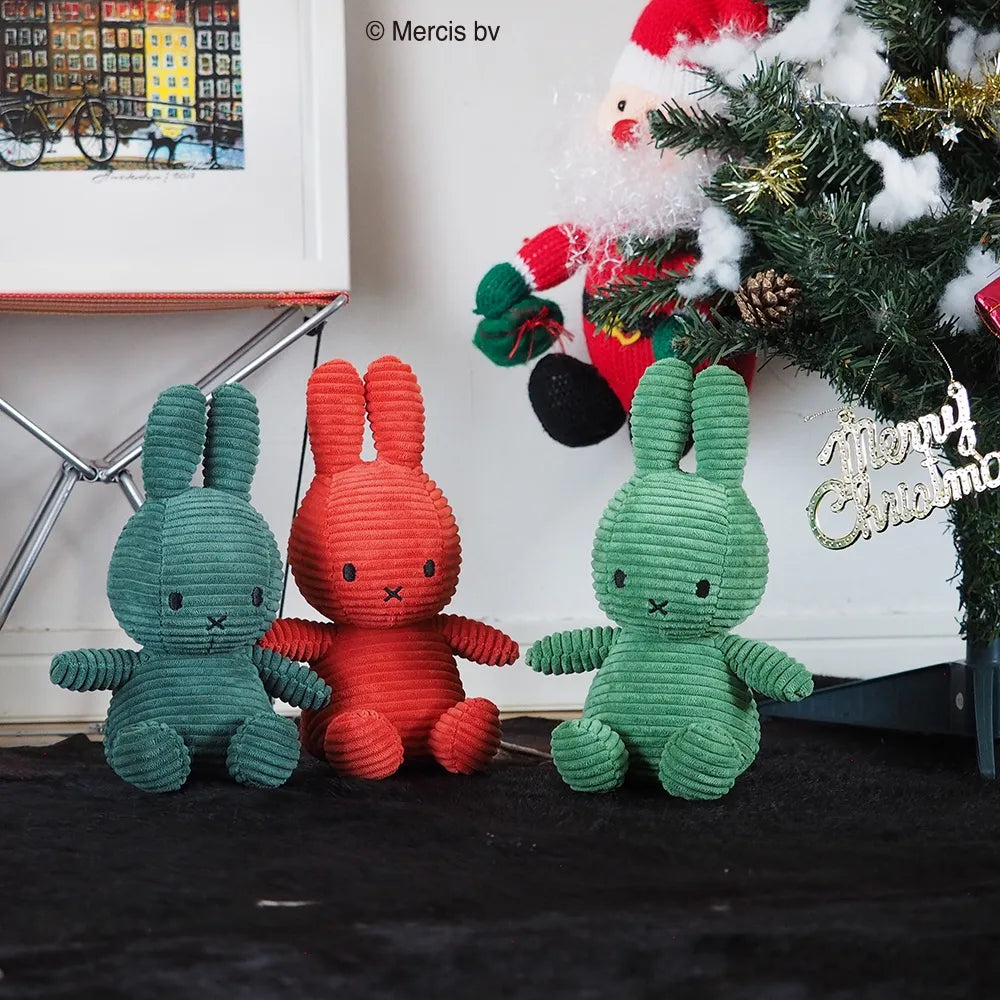 マークスインターナショナル BTT Miffy Corduroy Light Green コーデュロイミッフィー 23cm BON TON TOYS