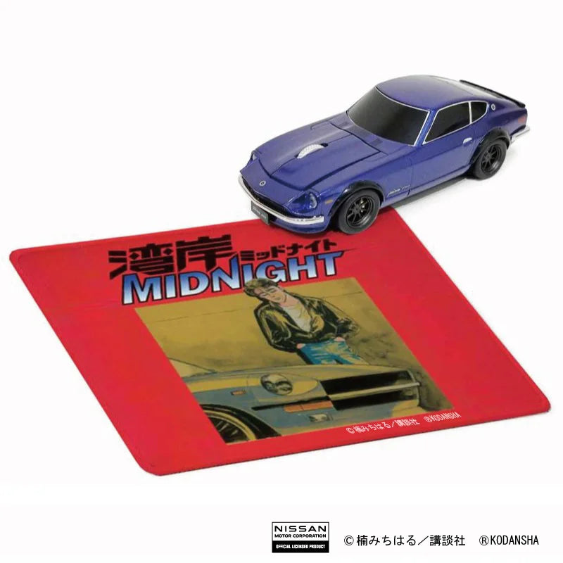 faith 無線マウス 日産フェアレディ240Z ブルー 湾岸ミッドナイトver. マウスパッド付属