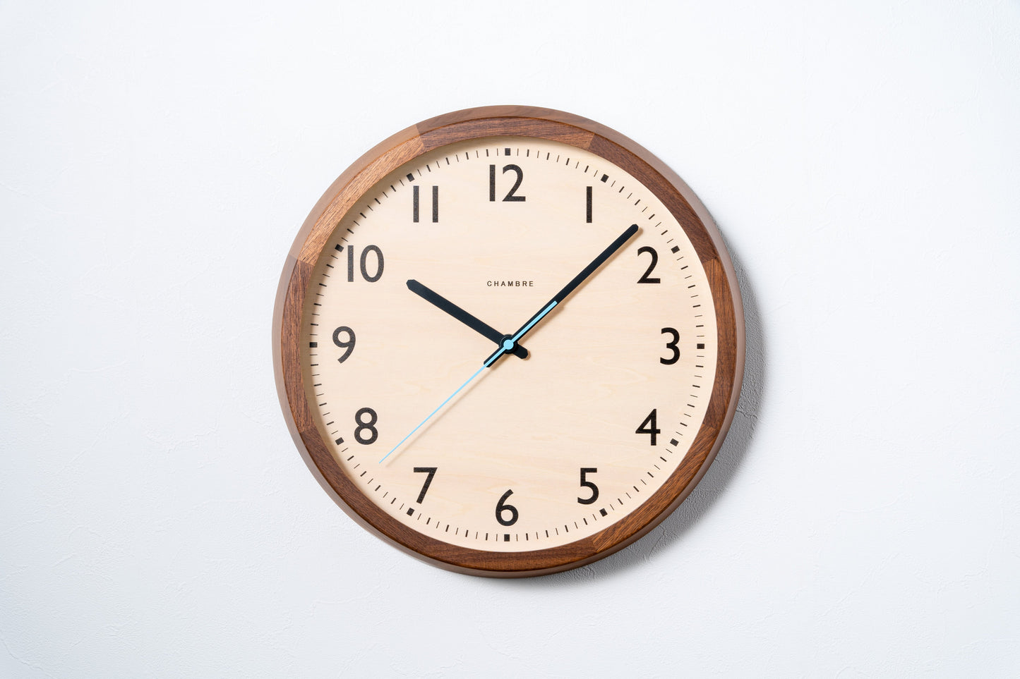 アーガス CHAMBRE DROP CLOCK 電波時計 ウォルナット WALNUT