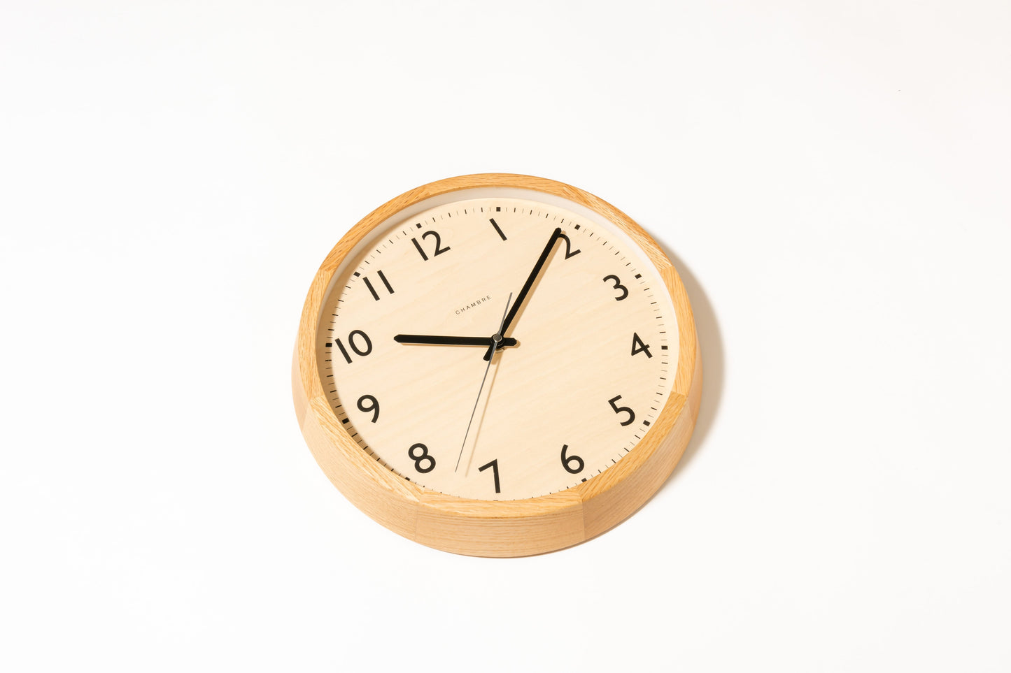 アーガス CHAMBRE DROP CLOCK 電波時計 オーク OAK