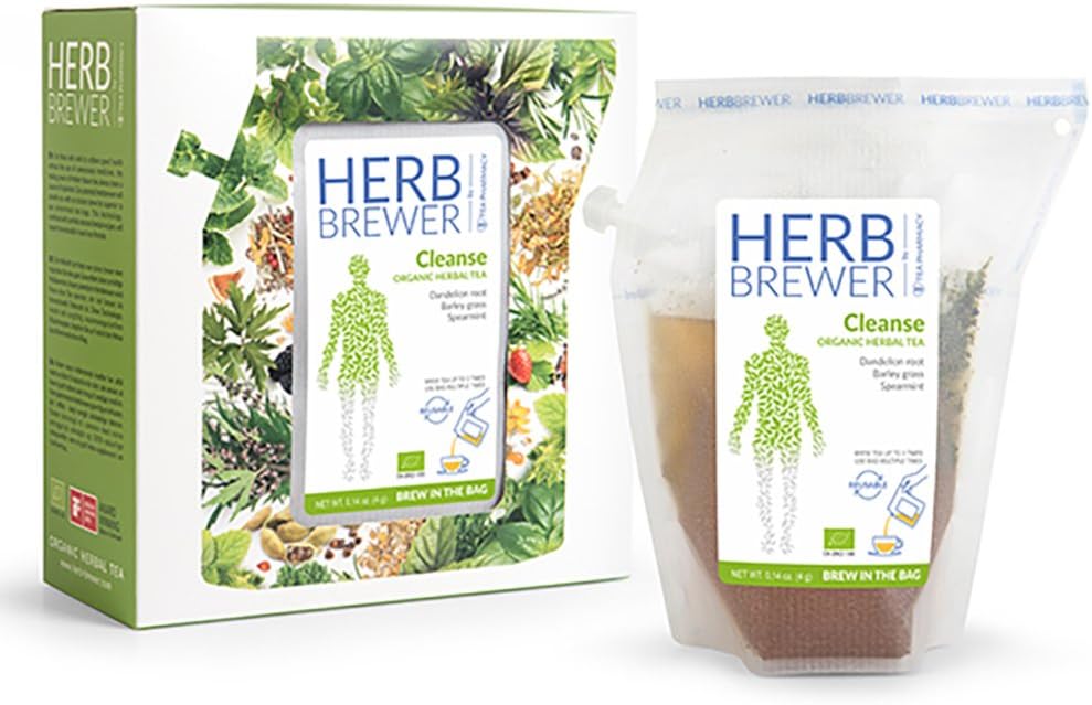 リブインコンフォート HERB BREWER(ハーブブリューワー) ハーブティー Cleanse(クレンズ)×7個