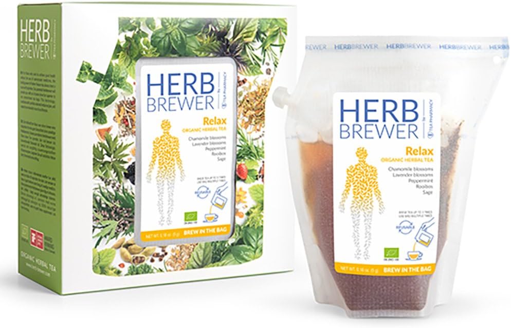 リブインコンフォート HERB BREWER(ハーブブリューワー) ハーブティー Relax(リラックス)×7個