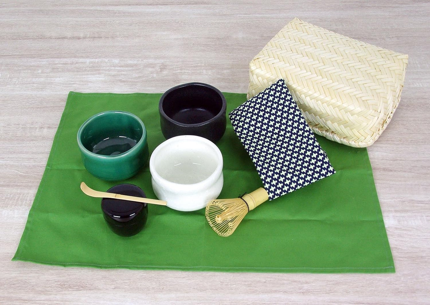 ヤマコー New茶器茶喜お抹茶セット 白志野碗