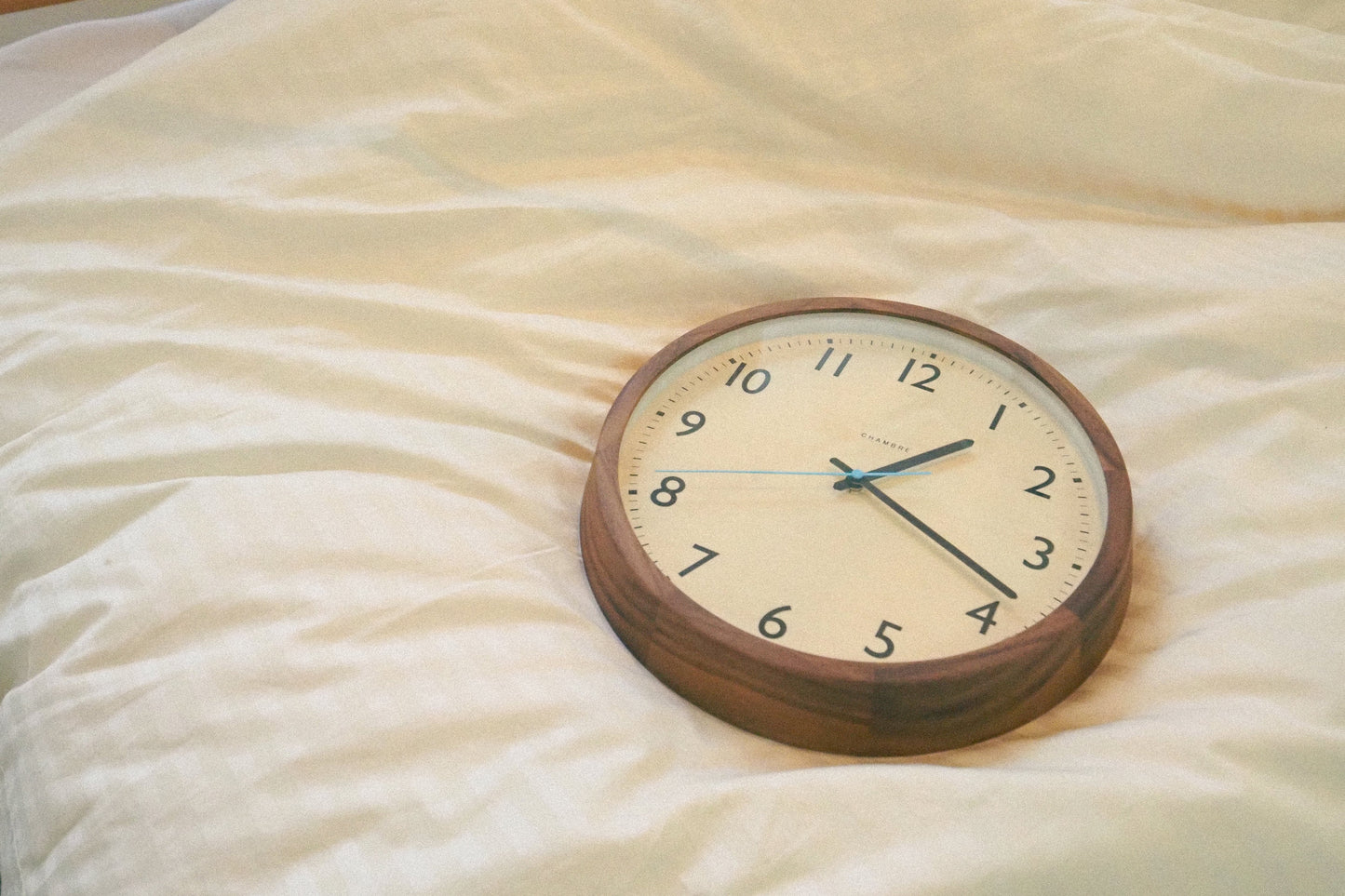 アーガス CHAMBRE DROP CLOCK 電波時計 ウォルナット WALNUT