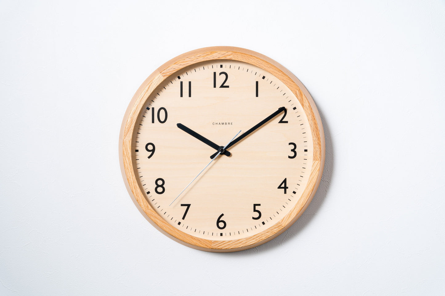 アーガス CHAMBRE DROP CLOCK 電波時計 オーク OAK