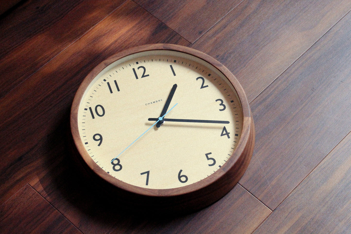 アーガス CHAMBRE DROP CLOCK 電波時計 ウォルナット WALNUT