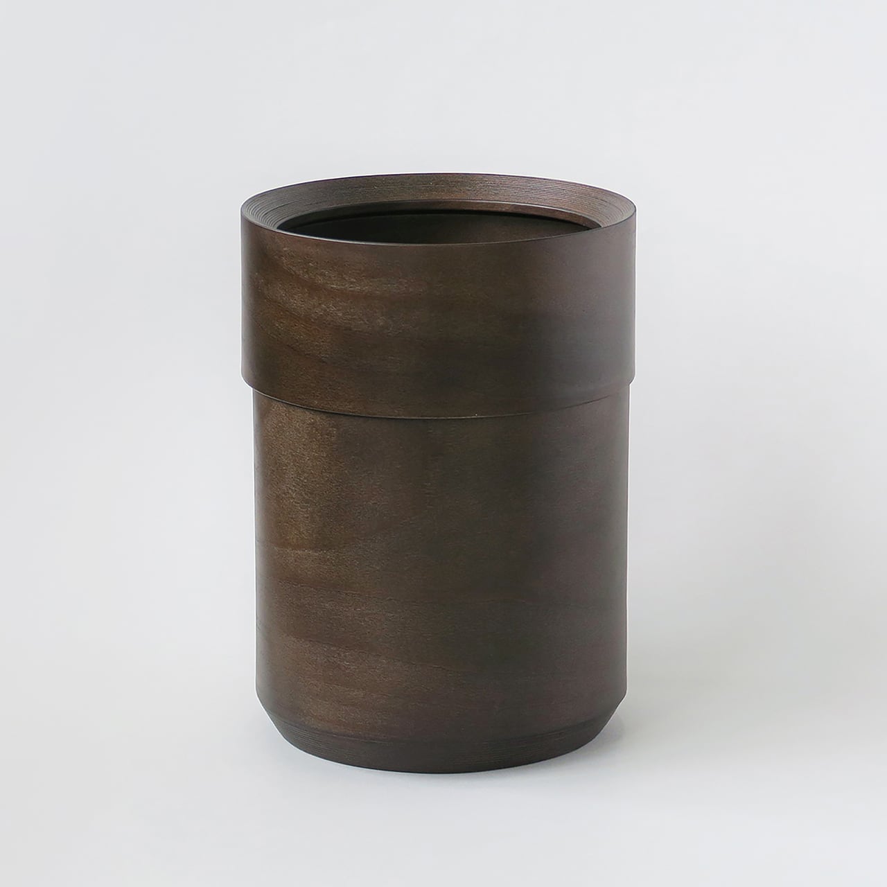 BUNACO 袋が見えないダストボックス キャラメルブラウン