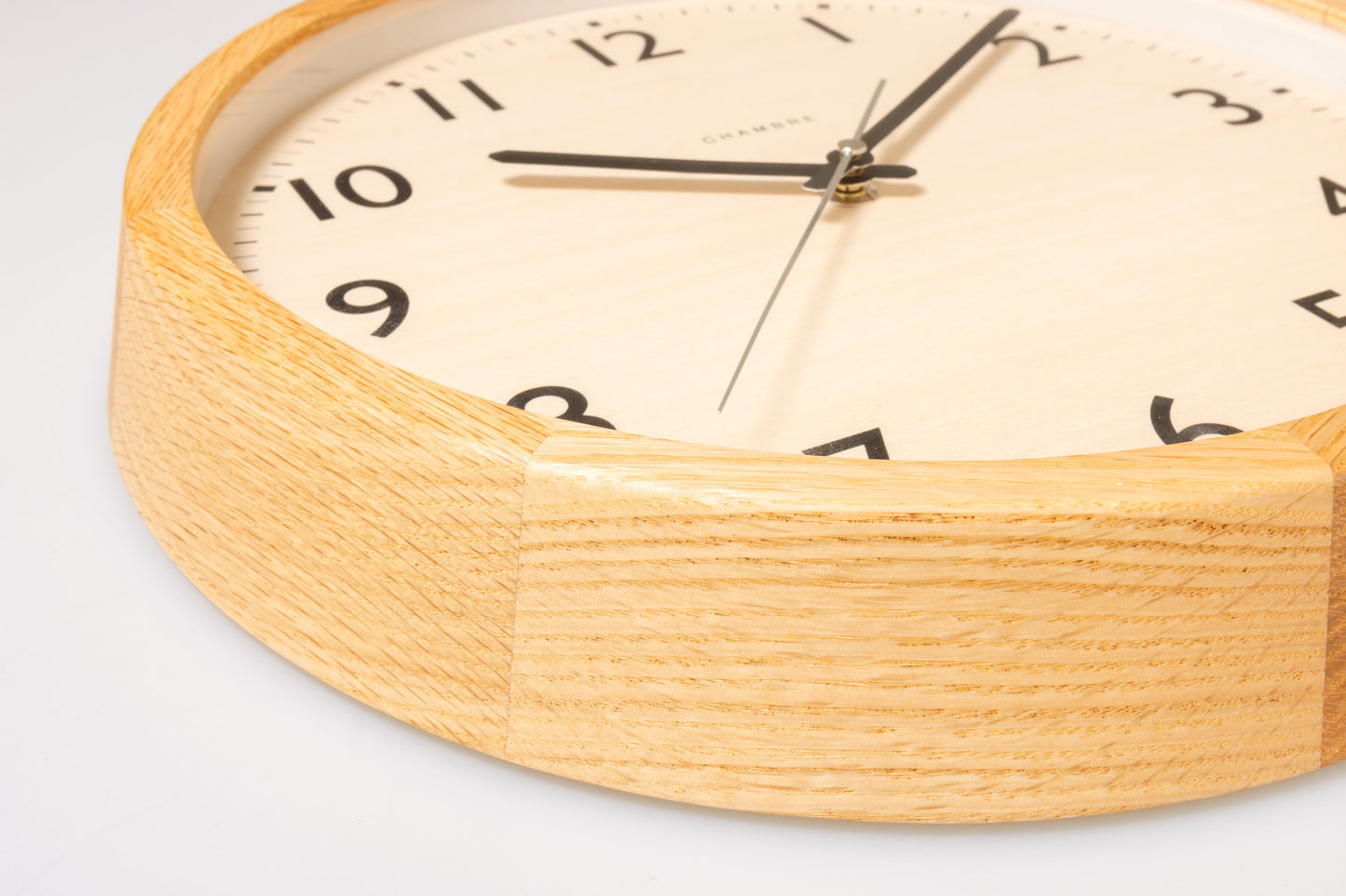 アーガス CHAMBRE DROP CLOCK 電波時計 オーク OAK