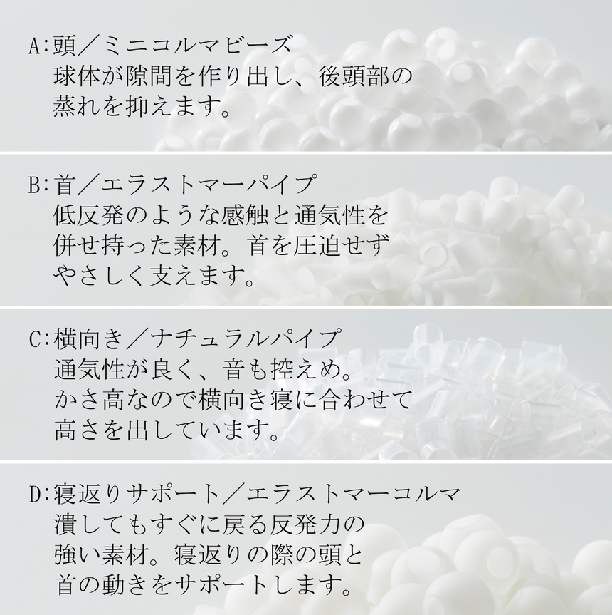 まくらのキタムラ ジムナストコロン Gymnast KM05 日本製 快眠 洗える 健康 人気 高さ調整