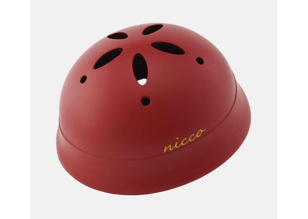 クミカ工業 Le Chic by nicco KM002LMRD マットレッド 47-52cm ヘルメット