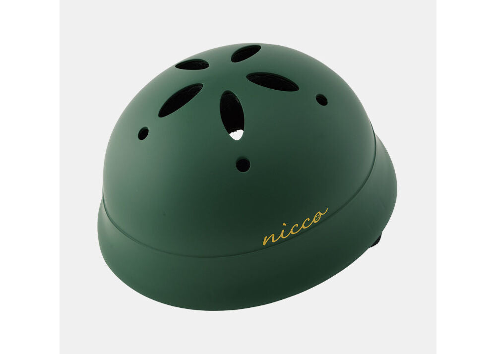 クミカ工業 Le Chic by nicco KM002LMGR マットグリーン 47-52cm ヘルメット