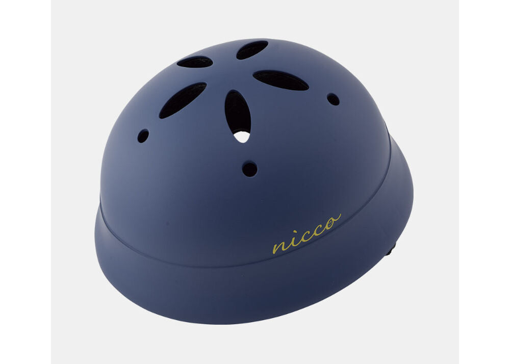 クミカ工業 Le Chic by nicco KM002LMBL マットブルー 47-52cm ヘルメット