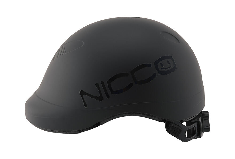 クミカ工業 nicco ビートル キッズ KM001LMGR マットグリーンL 52-56cm ヘルメット