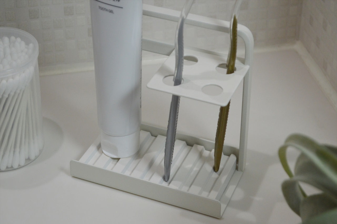 COLLEND コレンド Toothbrush Stand With Dry Tray 歯ブラシスタンド(ドライトレイ付) 歯ブラシ立て ハブラシスタンド ハブラシ立て TS