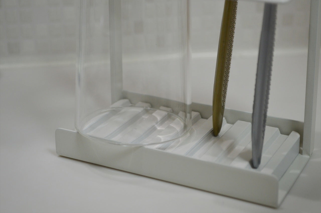 COLLEND コレンド Toothbrush Stand With Dry Tray 歯ブラシスタンド(ドライトレイ付) 歯ブラシ立て ハブラシスタンド ハブラシ立て TS