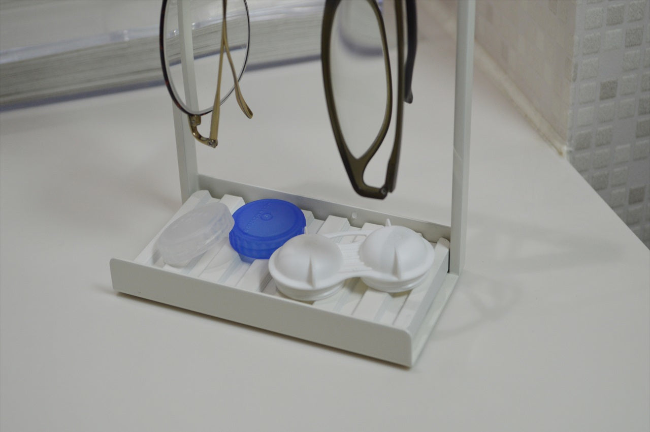 COLLEND コレンド Glasses Stand With Dry Tray メガネスタンド(ドライトレイ付)眼鏡スタンド めがねスタンド メガネ立て 眼鏡立て めがね立て GS