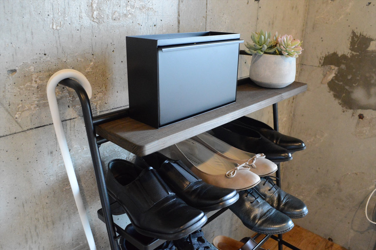 COLLEND コレンド Iron Shoes Rack アイアンシューズラック ラック 収納 棚