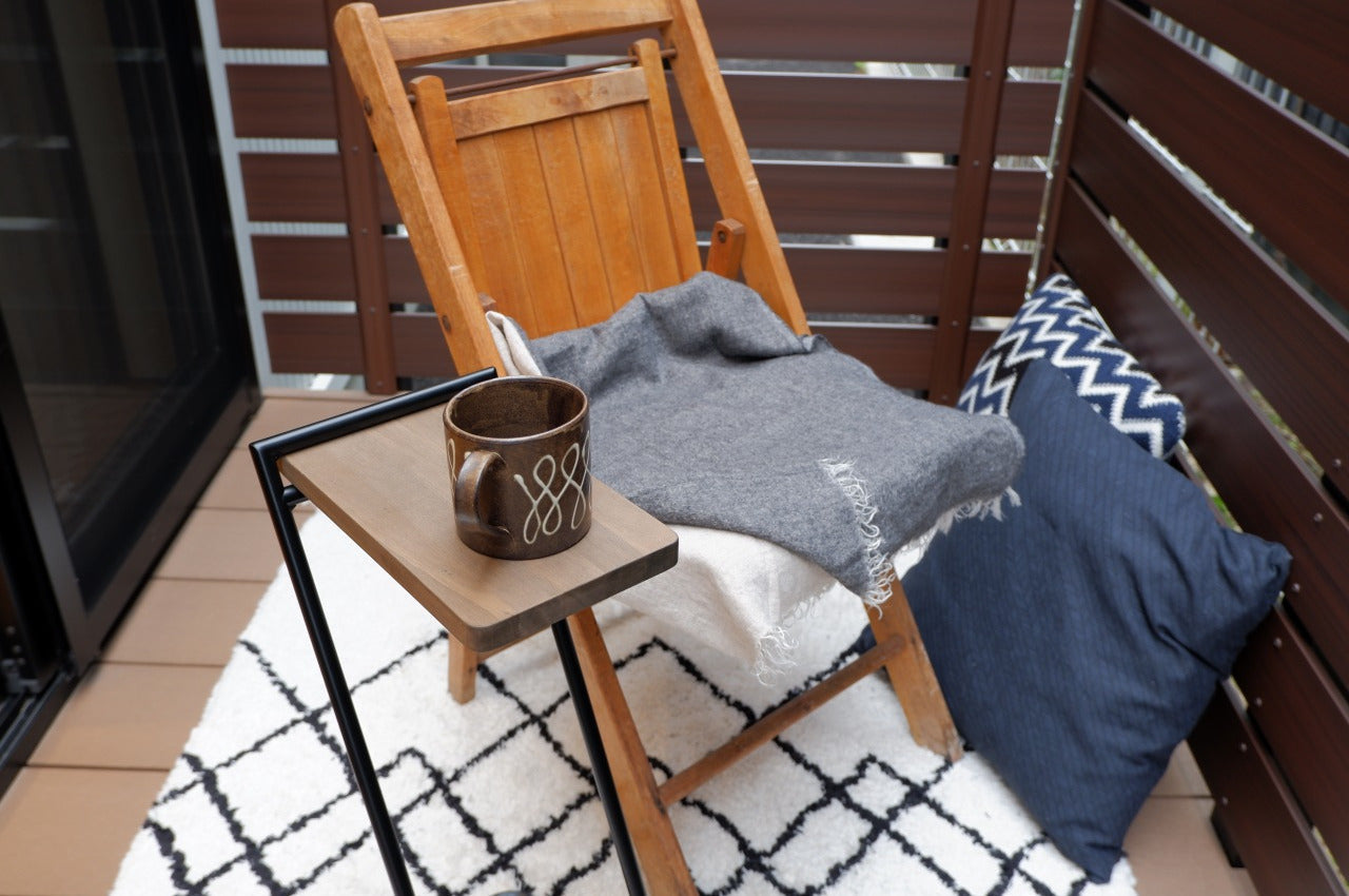 COLLEND コレンド Iron Leg Side Table High アイアンレッグサイドテーブル High テーブル サイドテーブル ベッドテーブル