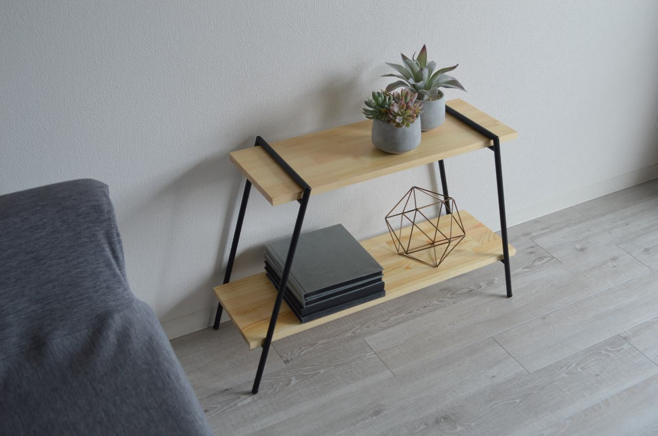 COLLEND コレンド Iron Leg Rack 2段 アイアンレッグラック 2段 ラック 棚 収納 ディスプレイ