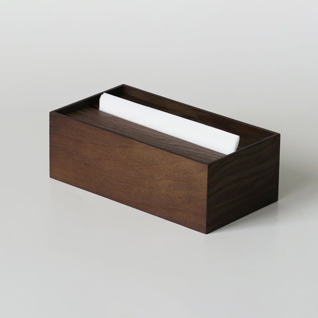 BUNACO ペーパータオル ボックス BUHAKO ダークブラウン