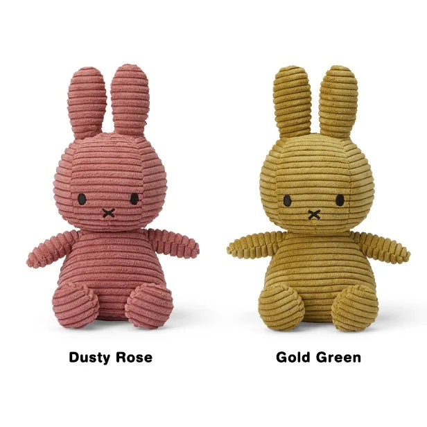 マークスインターナショナル BTT Miffy Corduroy Gold Green コーデュロイミッフィー 23cm BON TON TOYS