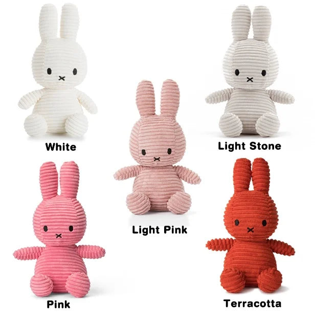 マークスインターナショナル BTT Miffy Corduroy Pink コーデュロイミッフィー 23cm BON TON TOYS