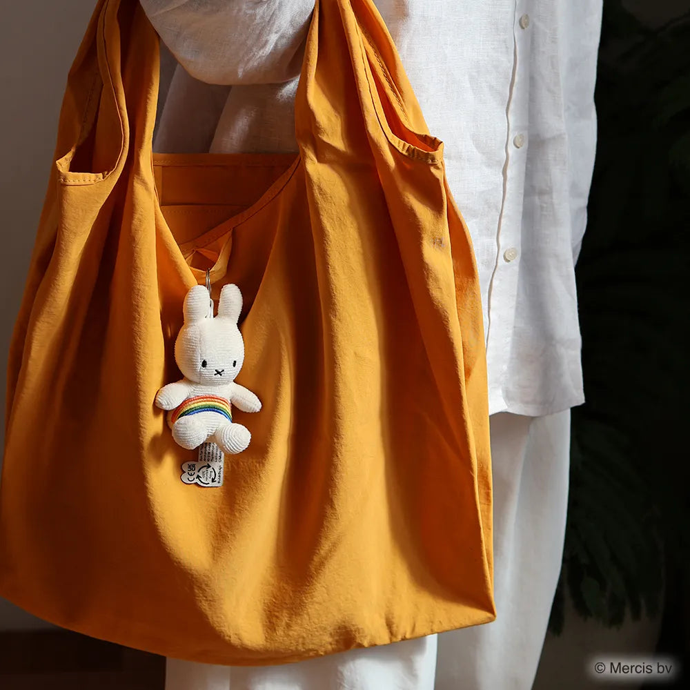 マークスインターナショナル Miffy 70周年 Corduroy Keychain Rainbow BON TON TOYS