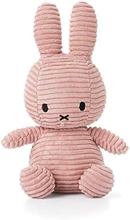 マークスインターナショナル BTT Miffy Corduroy コーデュロイミッフィー 23cm Light Pink BON TON TOYS