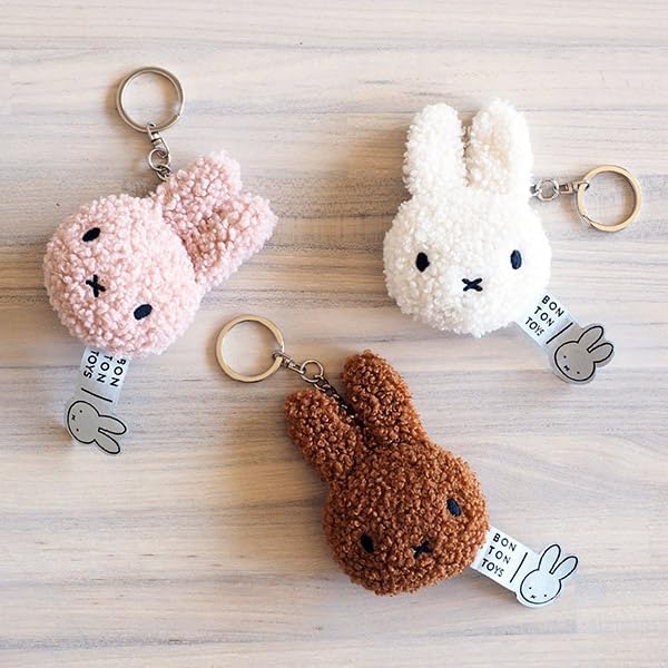 マークスインターナショナル BTT Miffy Tiny Teddy Keychain Pink ミッフィー BON TON TOYS