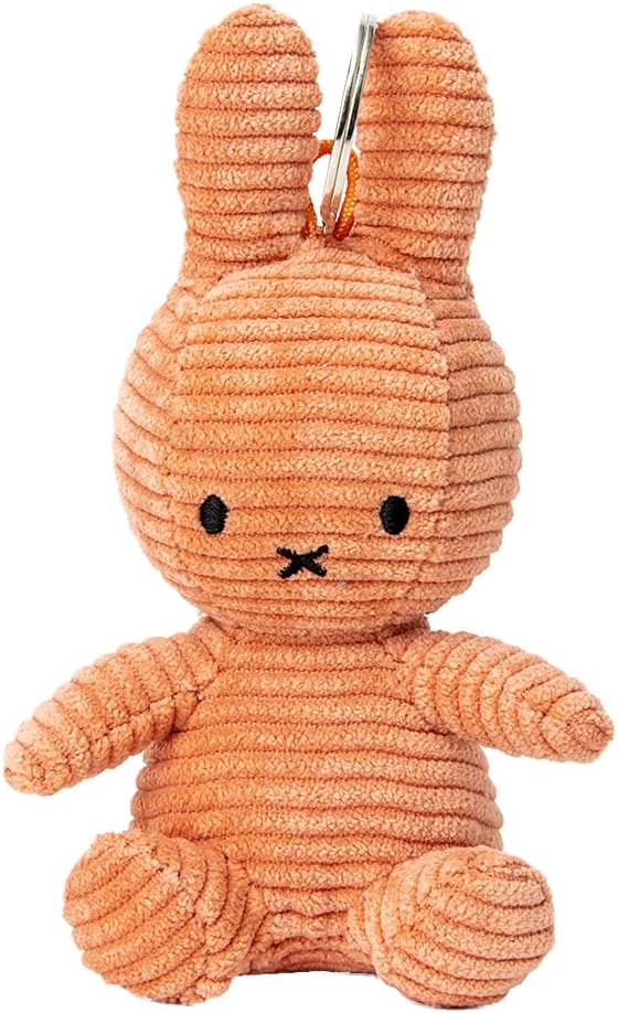 マークスインターナショナル Miffy Corduroy コーデュロイミッフィー 10cm Pumpkin keychain BON TON TOYS