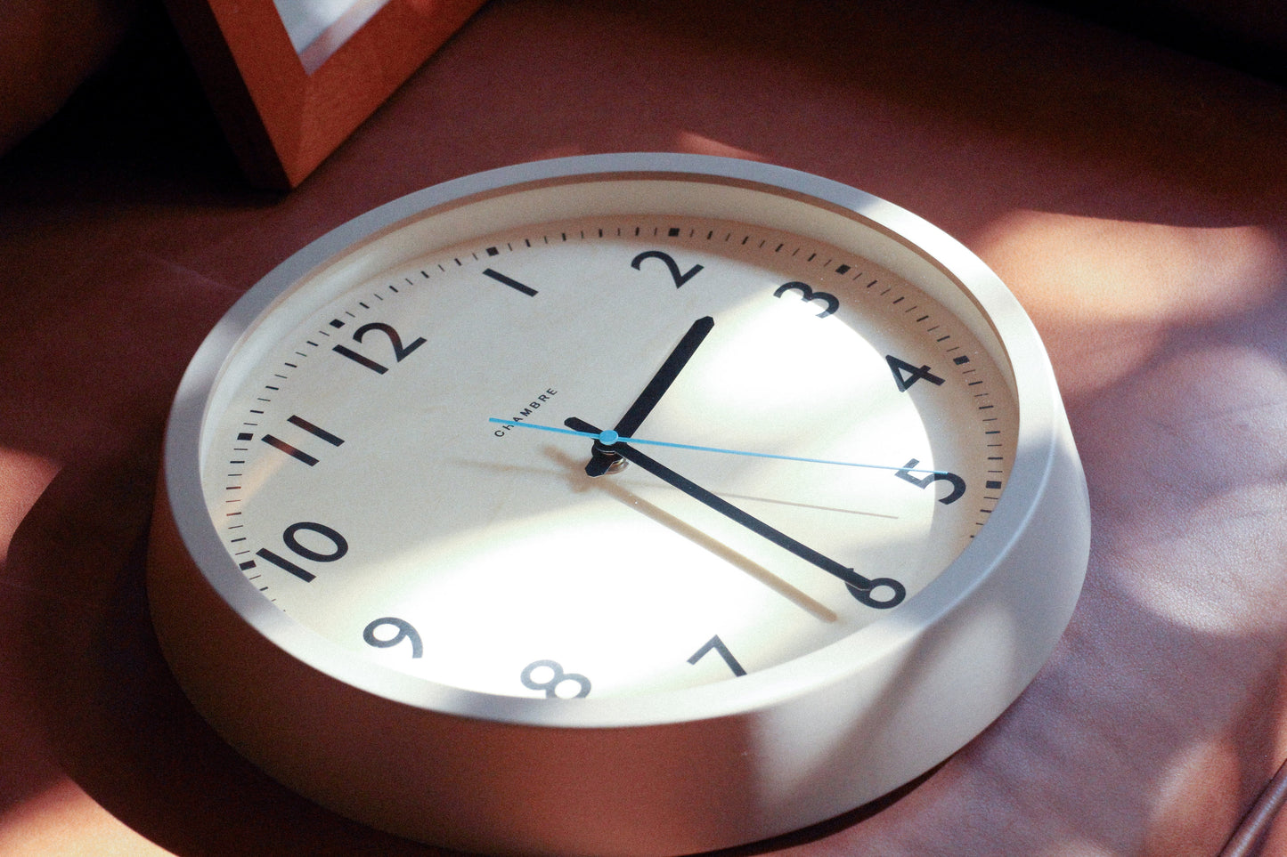 アーガス CHAMBRE DROP CLOCK 電波時計 ウォームグレイ WARM GRAY