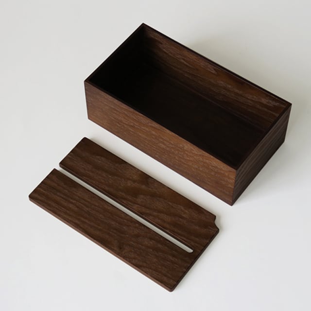 BUNACO ペーパータオル ボックス BUHAKO ダークブラウン