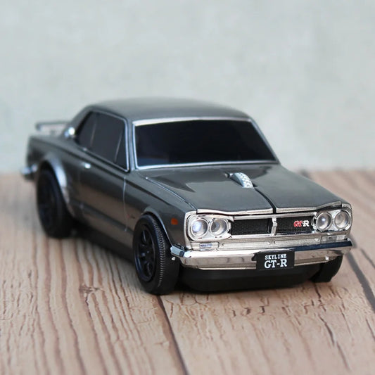 faith Nissan Skyline 2000 GT-R ハコスカ SILVER 無線式 クラシックプレミアムマウス シルバー