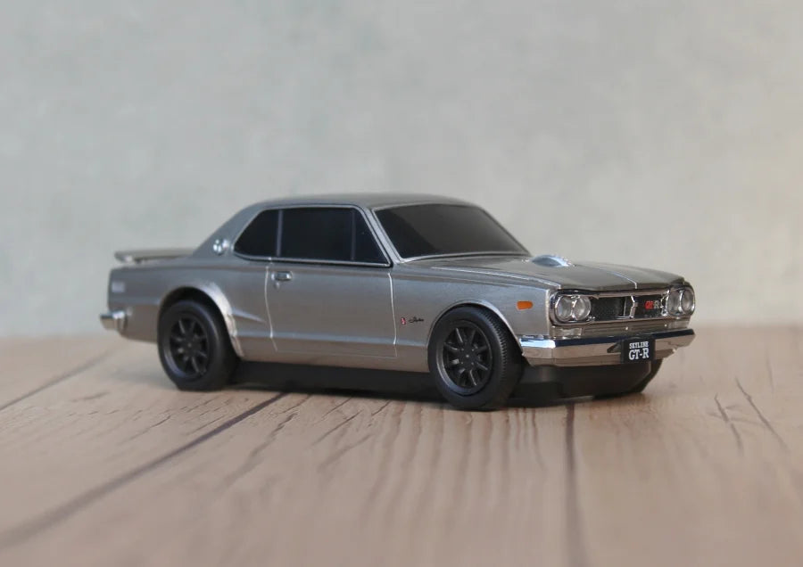 faith Nissan Skyline 2000 GT-R ハコスカ SILVER 無線式 クラシックプレミアムマウス シルバー