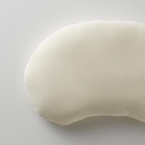 まくらのキタムラ 枕カバー コットンスムースカバー 「綿ニット」 66cm×40cm ジムナストコロン専用 アイボリー