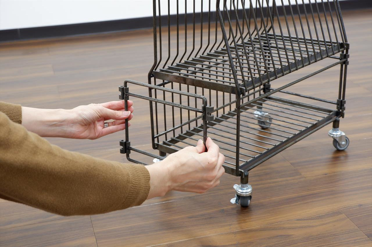 COLLEND コレンド WIRE CARTON STOCKER ワイヤーカートンストッカー　カートンストッカー　収納