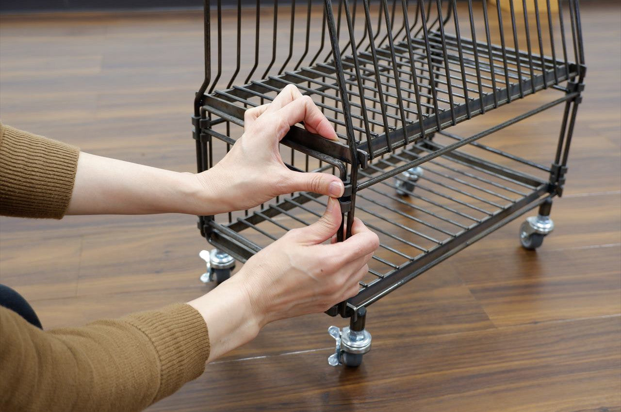 COLLEND コレンド WIRE CARTON STOCKER ワイヤーカートンストッカー　カートンストッカー　収納